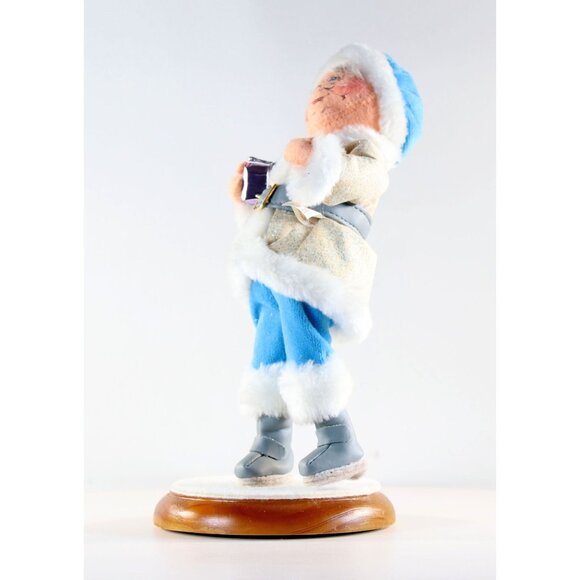 Annalee Thorndike Annalee Doll Mrs Santa Shopping With Base 9" Tall USA Made - Picture 2 of 8